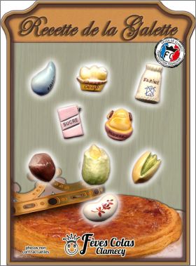 Recette de la Galette 9 Fves Brillantes Colas Clamecy 2007