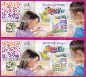 Cygne et papillon - Kinder Surprise - VU169 et VU170 - 2021