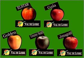 Les pommes - 5 Magnets - Val de Loire - 2005