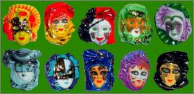 Venise en fte (Masques) 10 Fves Brillantes - Alcara 2014