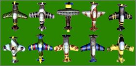 Les Avions - 10 Fves brillantes - 2007