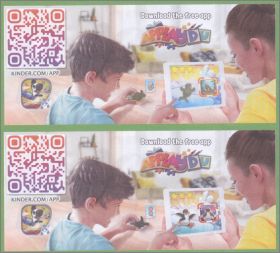 Animaux  roulettes - Kinder Natoons - VU020 et VU021 - 2021