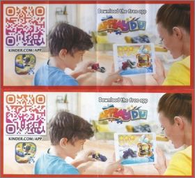 Motos - Kinder Surprise - Sprinty - VU110 et VU111 - 2021