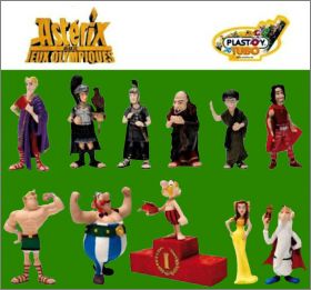 Asterix aux jeux olympiques 11 Figurines Plastoy tubo 2008