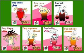 Toon'Ice - 7 Magnets - Pizza Hut - 2011