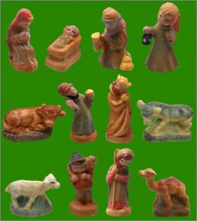 Crche rustique II - 12 Fves Mates - Prime - 2005