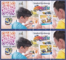 Singes pompiers - Kinder Gomove - VU076 et VU077 - 2021