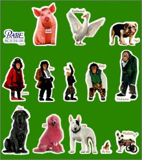 Babe: Pig in the City - 14 Magnets -  1998