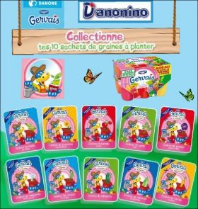 10 Petites Graines  Planter  Danonino - Gervais Danone