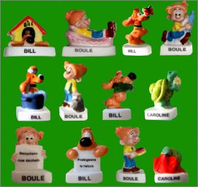 Boule & Bill colo - 12 Fves brillantes La Mie Cline 2010