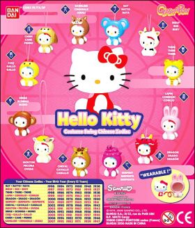 Hello Kitty Costume Swing - Chinese Zodiac