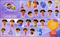 Dora - Nickelodeon - 24 Figurines -  Bip - 2011