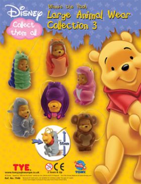 Winnie The Pooh Large Animal Wear - Disney - Tomy