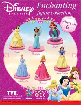 Disney Princess Enchanting FigurinesTomy