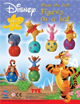 Winnie The Pooh On a Ball - Tomy - Disney