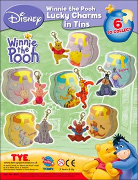 Winnie The Pooh - Lucky Charms in Tins - Disney - Tomy