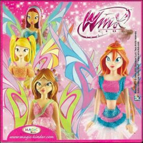Winx Club - Maxi Kinder Surprise DE-3-60  DE-3-62, DE-3-64