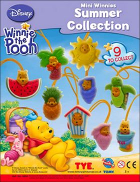 Mini Winnies - Summer Collection - Disney - Tomy