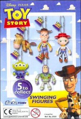 Toy Story - Disney - Pixar - Swinging Figures Gacha - Tomy