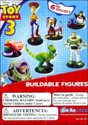 Toy Story 3 - Disney Pixar - Buildable Figures Gacha - Tomy