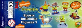SpongeBob Sports - Buildable Figures 1 - Tomy