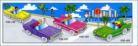 Voitures dcapotables - Kinder -   K96-88  K96-91