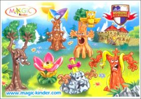 Royaume de la rigolade - Les arbres -  kinder - C38  C43