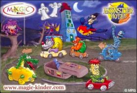 Monster Hotel Voitures, monstres et fant�mes Kinder C1 � C15