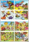 Puzzle personnages Kinder Surprise  K99-120 � K99-127 - 1999