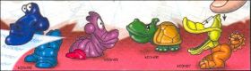 Clips animaux - (Kinder surprise) - K03-85  K03-88