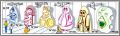 Double face - Kinder Surprise - K97-101 � K97-106 - 1996