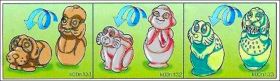 Double face - (Kinder Surprise) - K00-131  K00-133