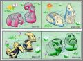 Double face - Kinder Surprise - K98-105 � K98-108 - 1998