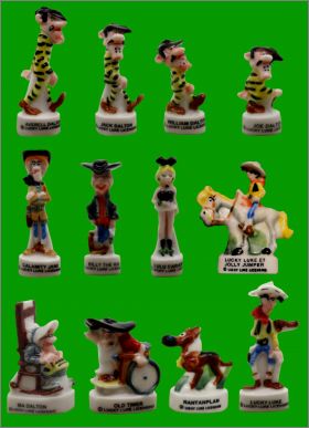 Lucky Luke - 12 Fves brillantes - Arguydal - 1999