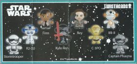 Twistheads Star Wars - Kinder - SE339  SE346 - 2018
