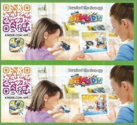 Mammifres marins - Kinder Natoons - VU121 et VU122 - 2021