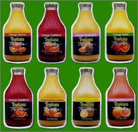 Tropicana - Twister - 8 Magnets - 2000