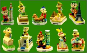 Monuments du monde - 10 Fves Brillantes - Cadoland - 2002