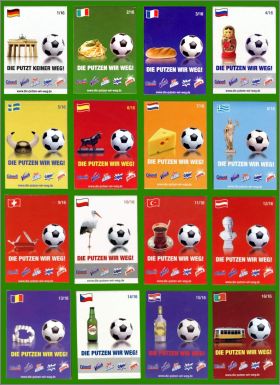 Die putzen wir weg ! 16 Magnets Reckitt Benckiser 2011 - DE