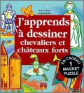 J'apprends  dessiner 8 Magnets Puzzle Editions Fleurus 2005