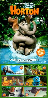 Horton (film d'animation)  - 6 Magnets - 2008
