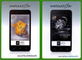 Onetouch - Tour de France 100me - 2 Magnets Alcatel  2013