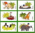 Le Livre de la Jungle (Disney ) 6 Magnets - 2010