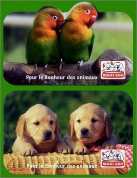 Pour le bonheur des animaux - 2 Magnets - Maxi Zoo - 2016