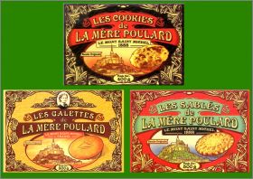 3 Magnets - Biscuits de La Mre Poulard -  2015