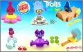 Trolls Trollstropia - 6 figurines - Burger King - 2021