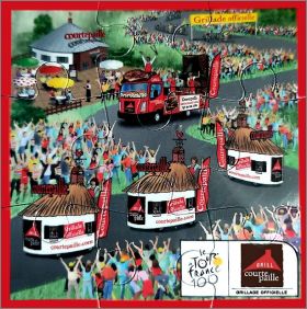 Le Tour de France 100 ans 1 Magnet Puzzle Courtepaille 2013