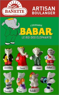Babar Le roi des lphants 8 Fves brillantes - Banette 2022