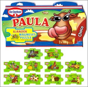 Paula - 10 Magnets puzzle - Dr. Oetker - 2014 - Hongrie