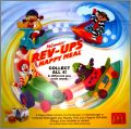 Rev-Ups - 4 Figurines - Happy Meal - McDonald's - 1993